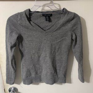 Banana Republic Extra-Fine Merino XS V-Neck Sweater